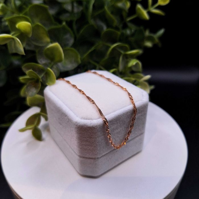 Złoty łańcuszek - 2,58g SPOKO LOMBARD BEŁCHATÓW - skup złota