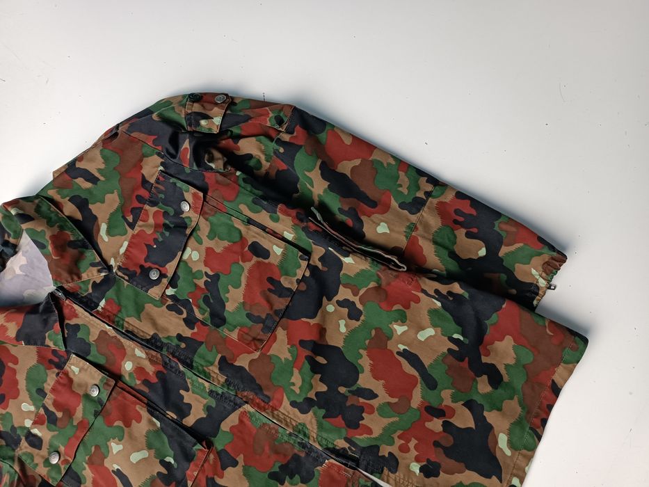 Kurtka Szwajcaria Wojskowa Camo Combat  Army 52