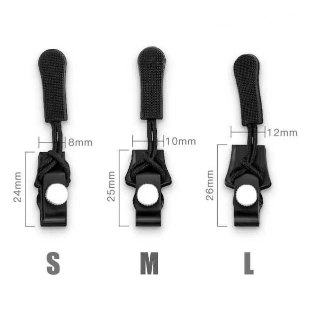 Набір для миттєвого ремонту блискавки Zipper Puller 6 штук – новий!