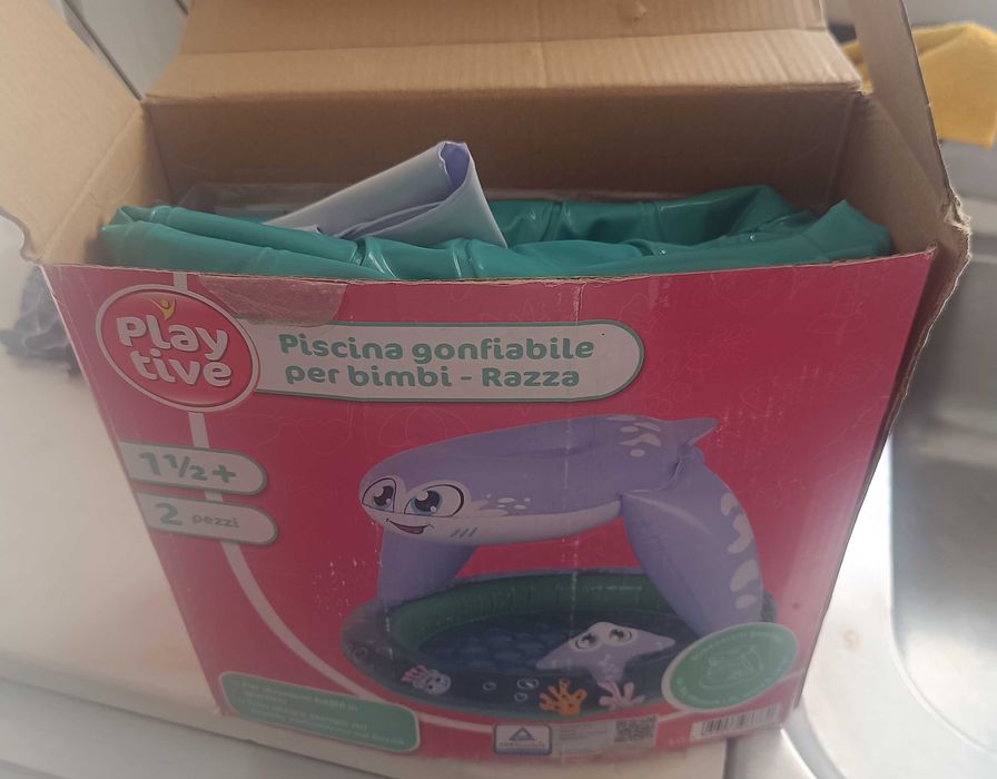 Piscina e Boia para bebe
