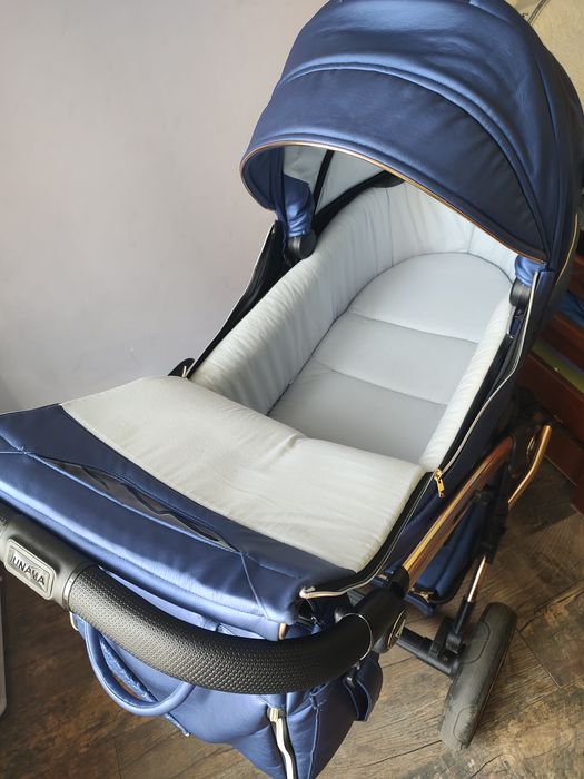 Wózek Junama 3w1 + baza ISOFIX