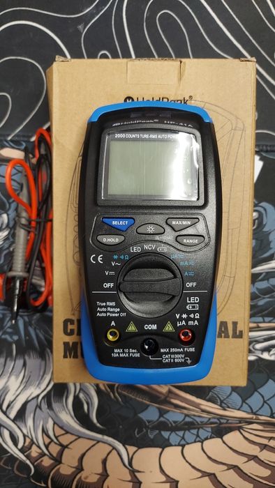 Багатофункціональний цифровий мультиметр HoldPeak HP-41A (TrueRMS, NCV