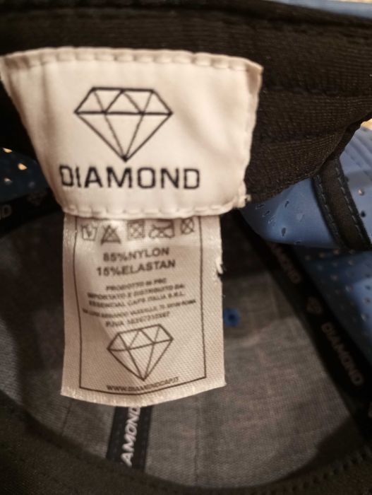 Diamond Czapka z daszkiem z logo niebieski rozm. uniwersalny