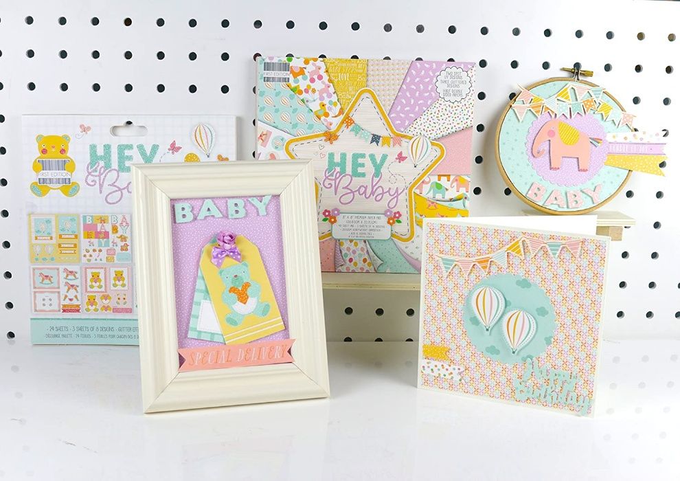 Bloco de papel para Scrapbooking - Hey Baby