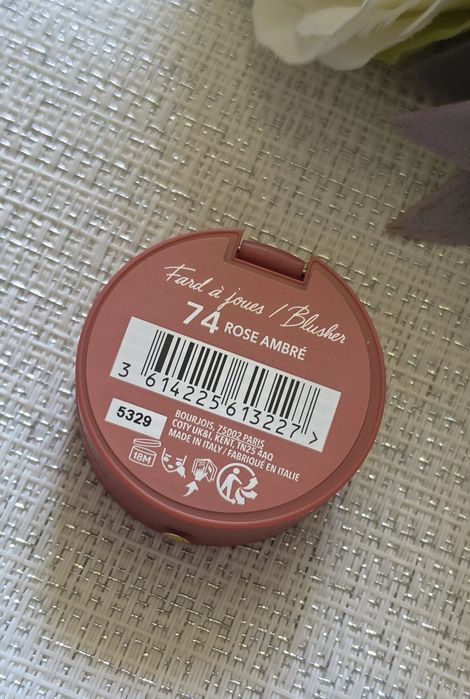 bourjois róż 74 rose ambre