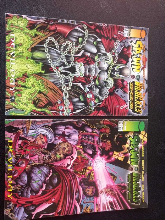 lote de BD de culto dos anos 90 - Spawn (edições norte-americanas)