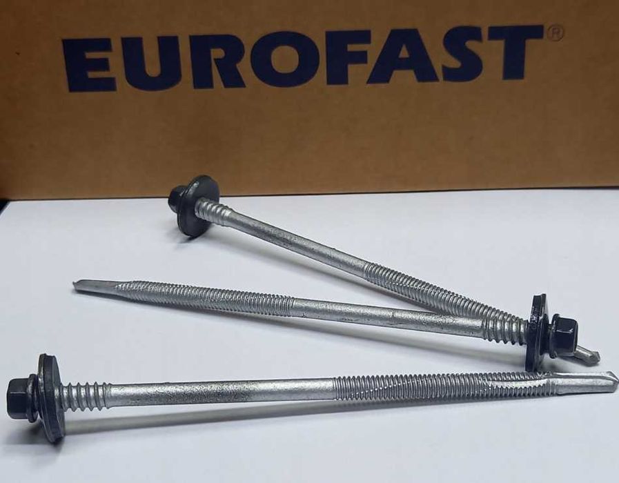 Wkręty do płyt warstwowych 130mm 12mm RAL 7016 Antracyt 50szt