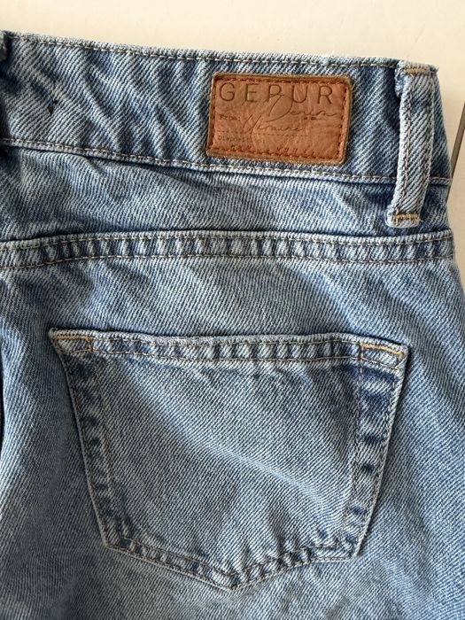Широкі джинси з високою талією Gepur