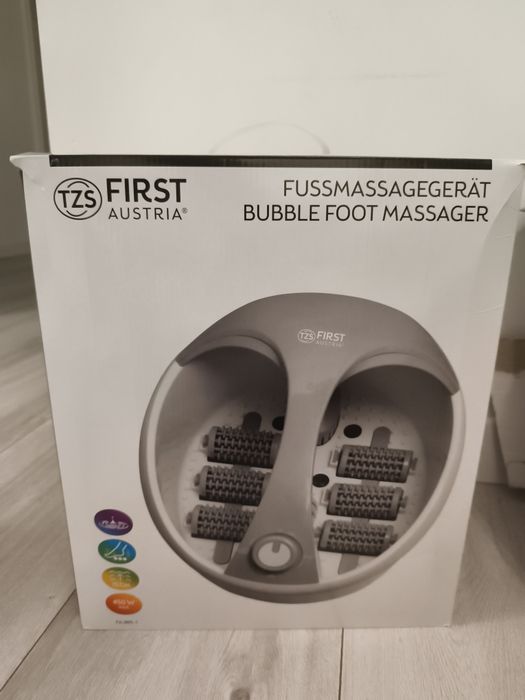 Masażer wodny do stóp podgrzewany Nowy fabrycznie zapakowany