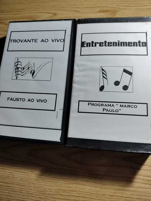 Cassetes VHS - Gravações Caseiras