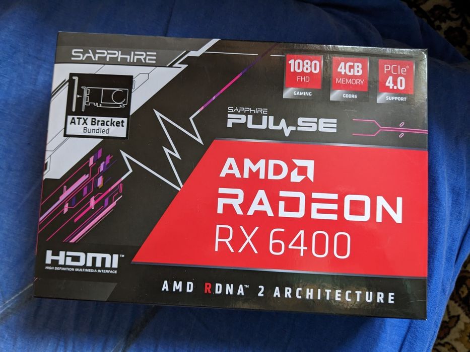 Radeon rx 6400 low profil: 4 500 грн. - Комплектуючі та запчастини ...