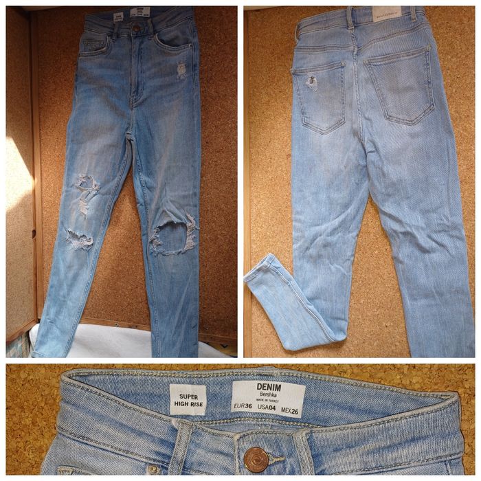 Calças 36. Bershka, Springfield, Denim, Mango, Stradivarius, Calzedoni