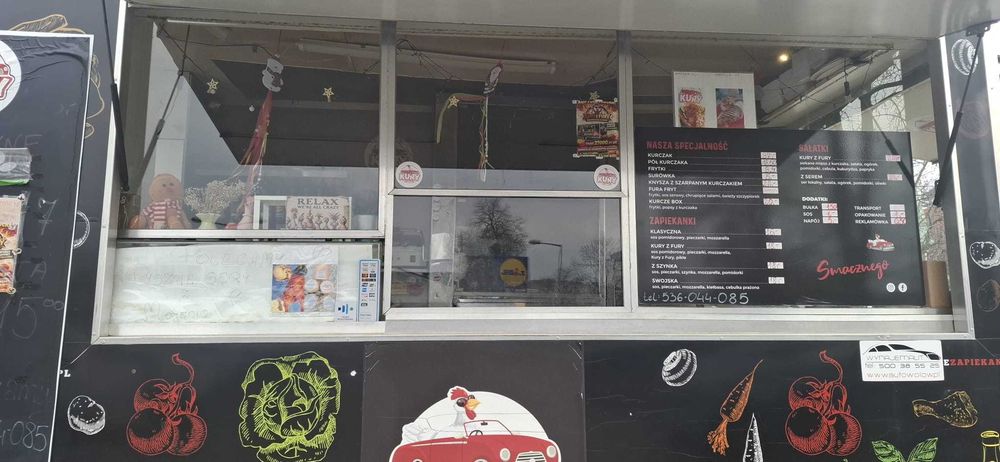 Przyczepa Gastronomiczna - kurczak z rożna