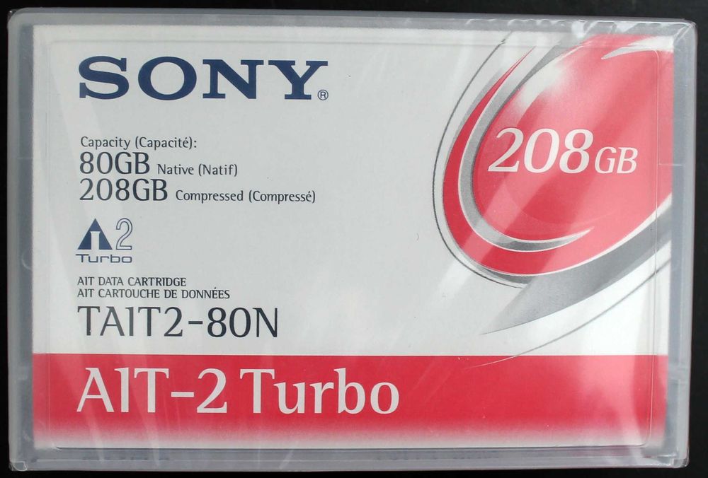 Кассета новая упаковка 10 штук SONY TA1T2-80N 208GB