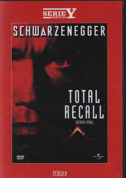 Dvd Desafio Total - ficção científica - Arnold Schwarzenegger - extras