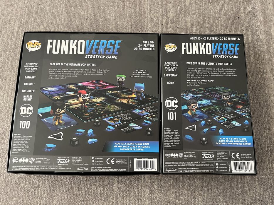 Jogo Funko Verse DC Jogo base + expansão
