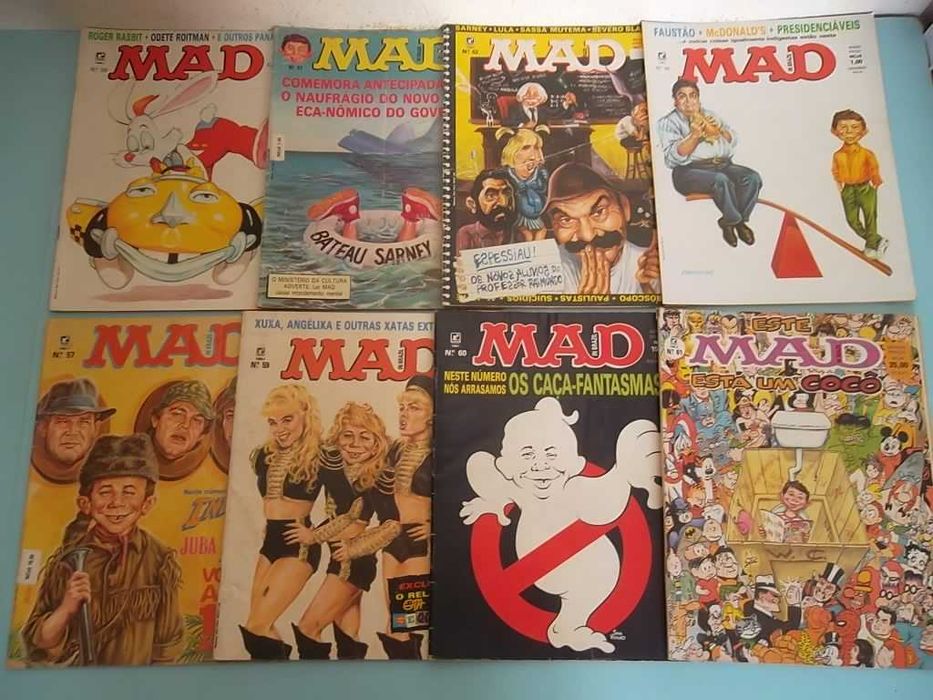 44 Revistas MAD - EDITORA RECORD