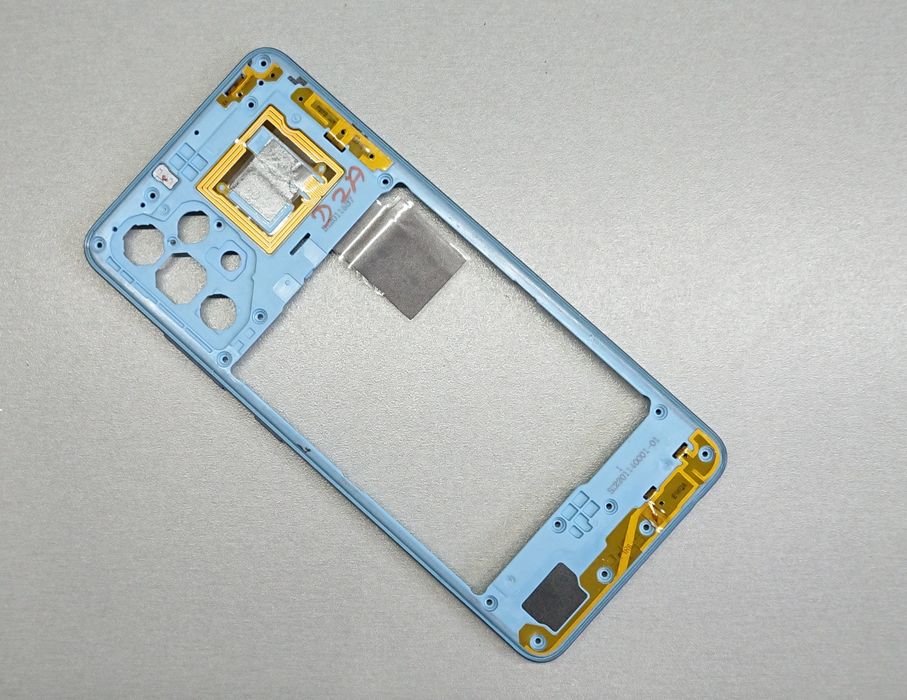 Рамка корпуса Blue Samsung A325 A32 с динамиком