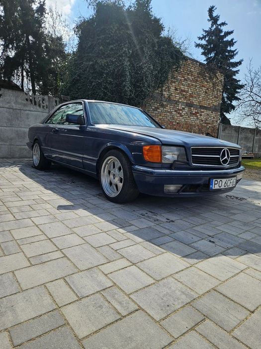 Mercedes-Benz Klasa S Mercedes SEC 500 w126 coupe c126 wersja Europa
