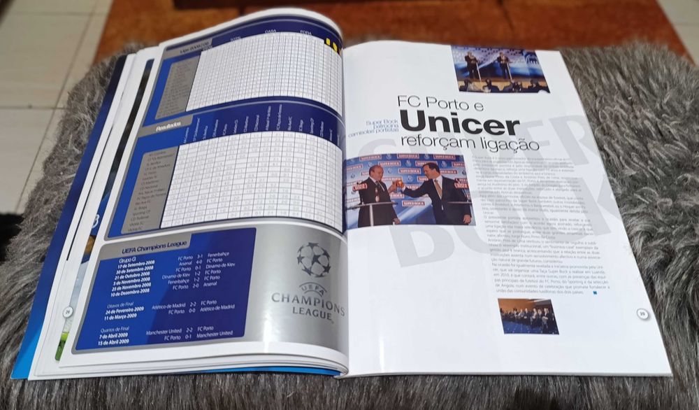 Revista Futebol Dragões nº 282 de 2009 - Caixa de Surpresas - 64 pág.