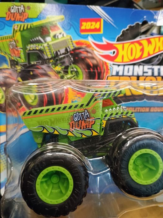 Hot Wheels monster truck gotta dump nowy zestaw resorkow