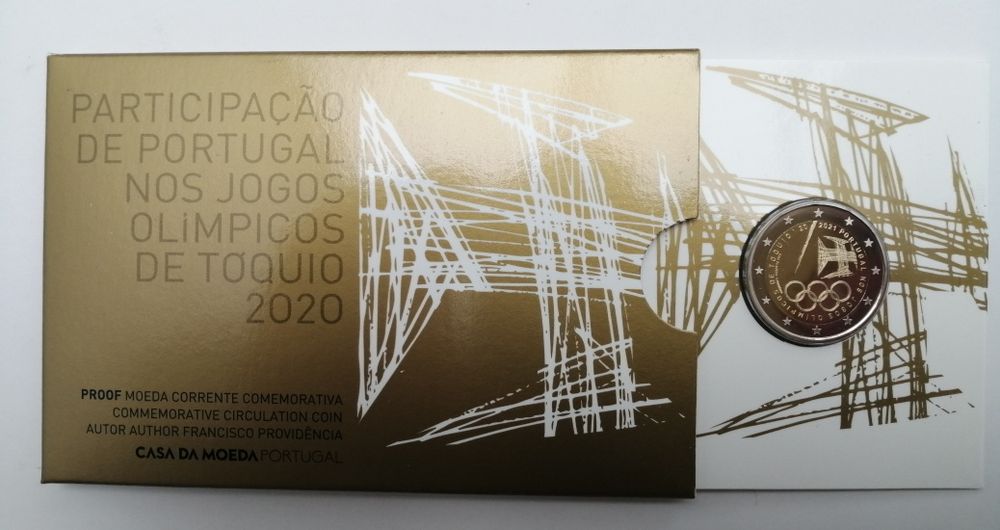 2 € Proof Jogos Olímpicos Tóquio