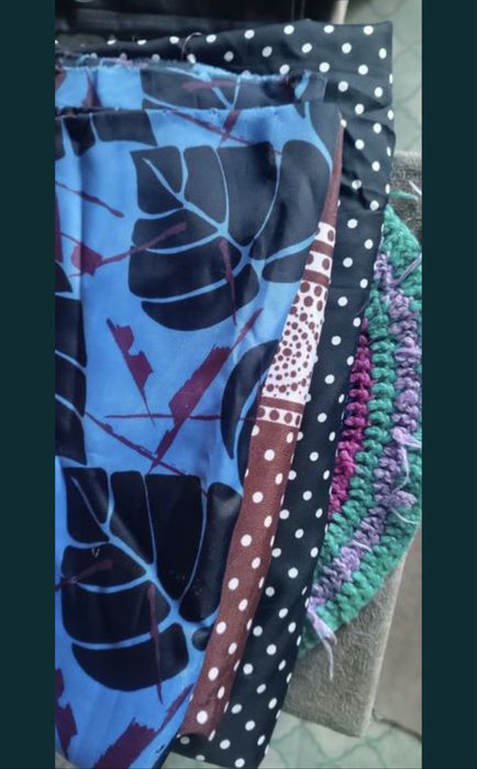 Ткани ситец белая и цветная