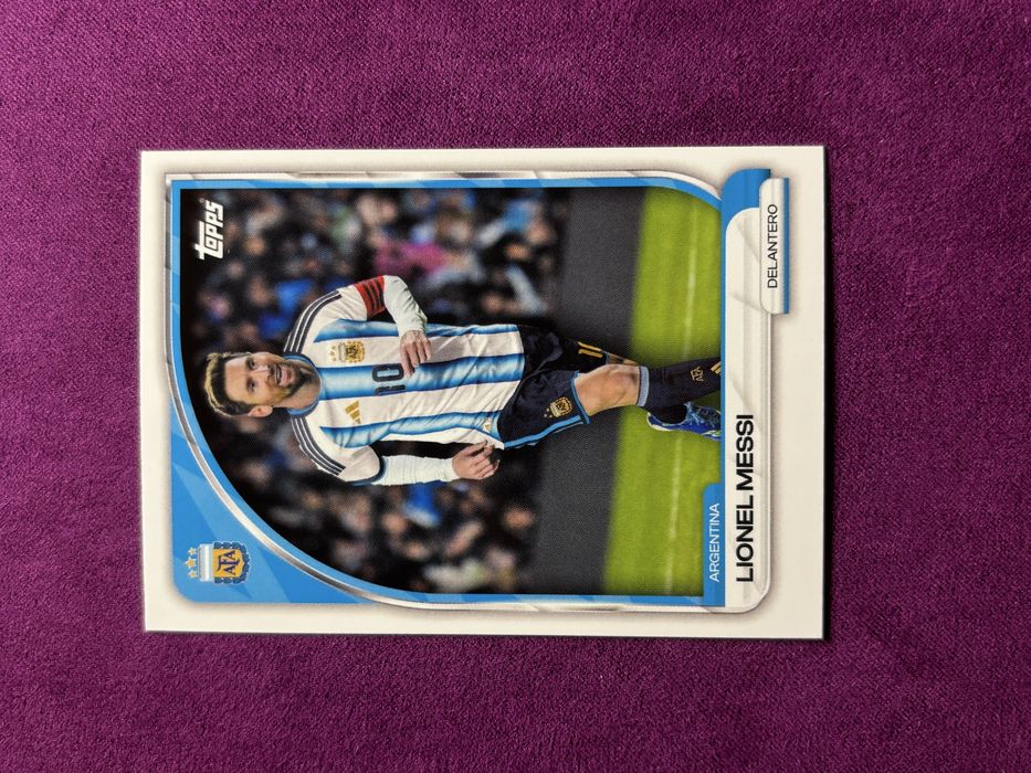 Lionel Messi topps argentina 2026