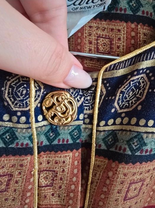 Marynarka żakiet vintage z USA 42 etno boho retro
