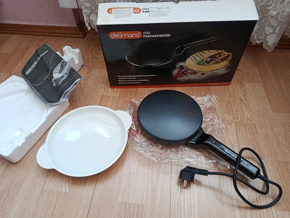 Млинниця Delimano електрична сковорідка блинница