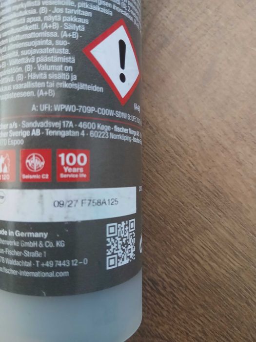 Kotwy chemiczne