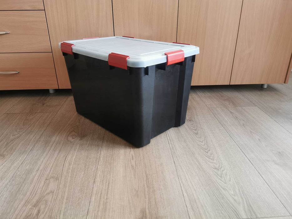 Pojemnik / pudło pojemność 80 l czarny