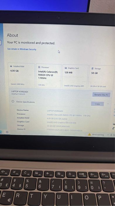 Vendo portatil lenovo
