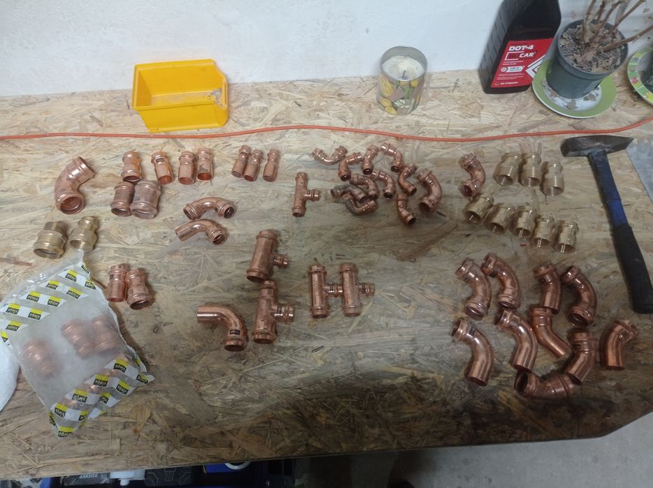 Kształtki miedź Viega