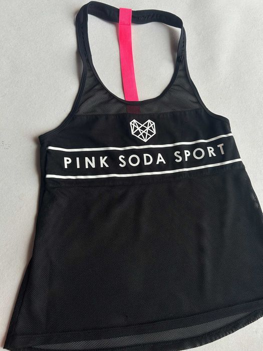 Soda Sport _ Czarna termoaktywna koszulka rozmiar M