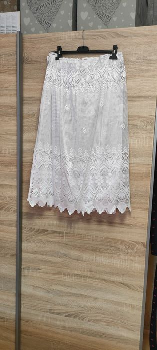 Firanka biała kuchenna 160×80
