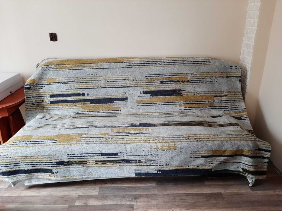 Narzuta nakrycie na łózko 220x150cm + 6 x poduszka pufa Bawełna