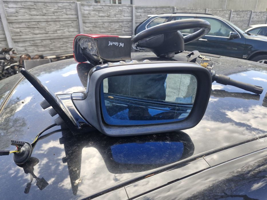 Lusterko prawe bmw e46 coupe Mpakiet elektrycznie składane europa