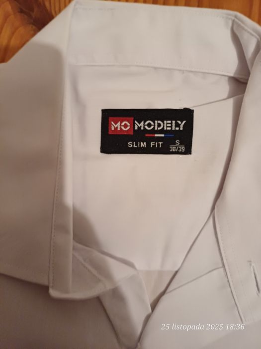 Koszula biała MODELY S 38/39