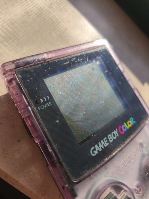 Vendo Game Game Boy Color Atomic Purple com dois Jogos