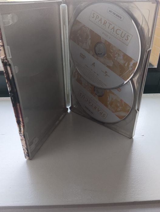 DVD edição especial colecionador spartacus
