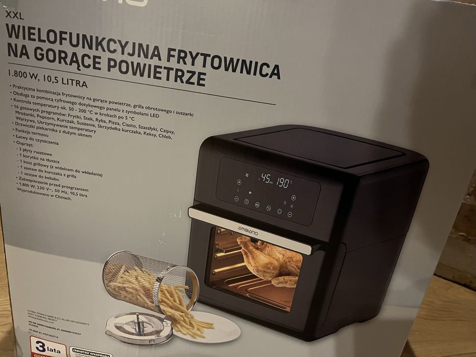 Frytkownica Piekarnik AMBIANO GT-MAF-01 - 2 lata gwarancji