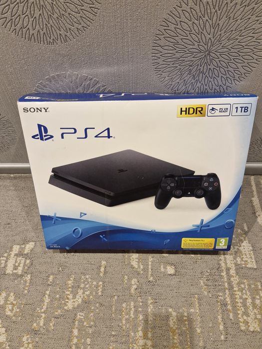 Play Station 4 Black  Dysk 1 TB