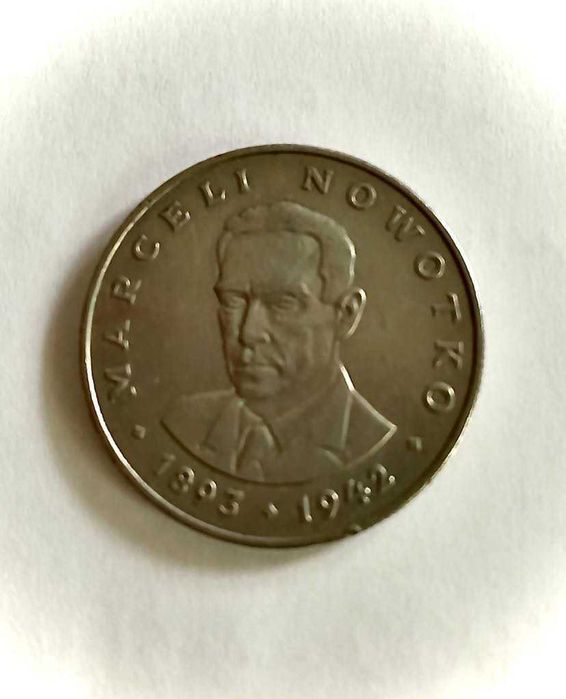 Moneta 20zł Nowotko