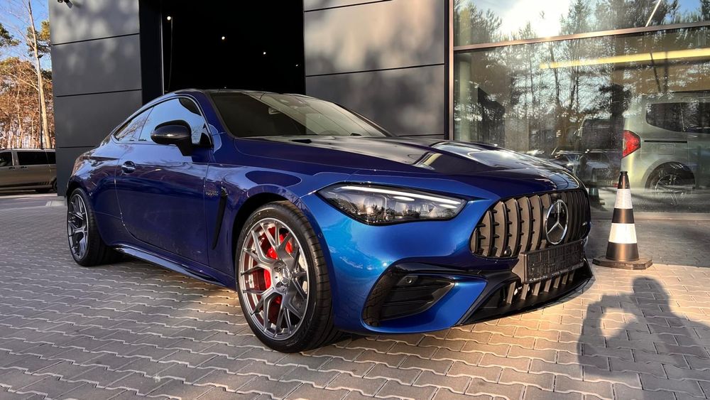 Mercedes-Benz CLE testowy 2026 model CLE 53 AMG Coupe testowy