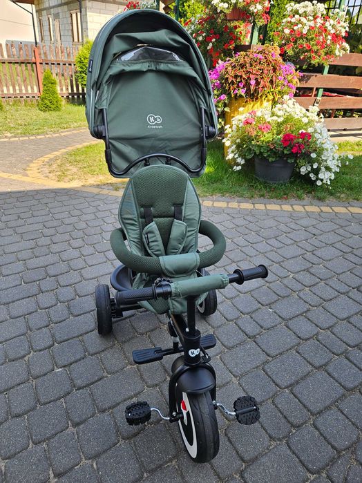 Kinderkraft Aston 3w1 rowerek trójkołowy spacerówka