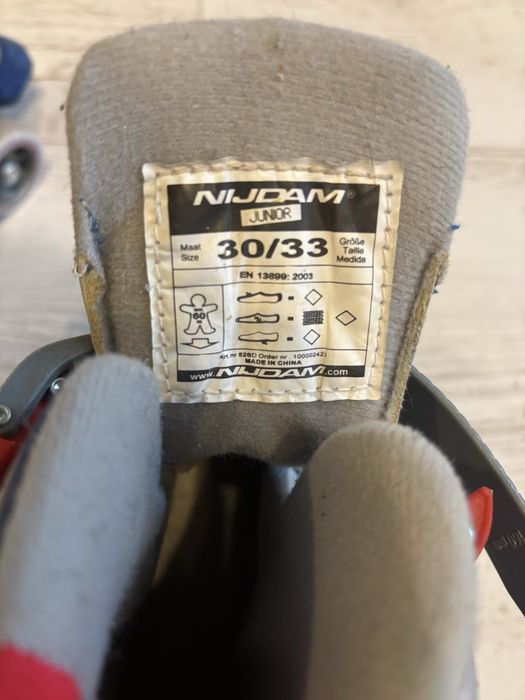 Wrotki Nijdam Junior 30/33