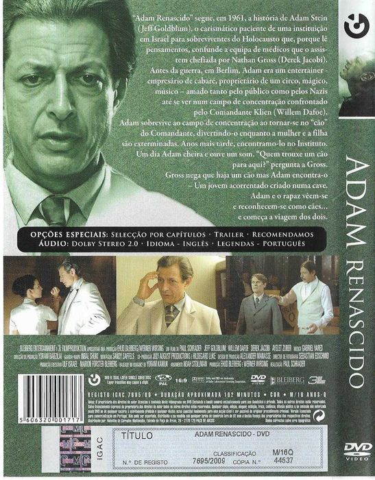 Adam Renascido - - - Filme - - - - - DVD