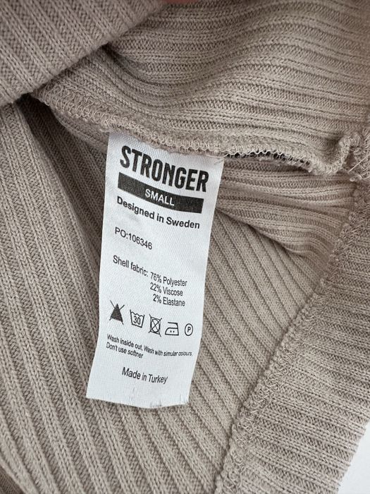 Set Stronger Label beżowy