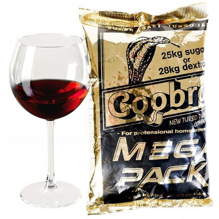 Drożdże Cobra Coobra Mega Pack na 25kg cukru SUPER
